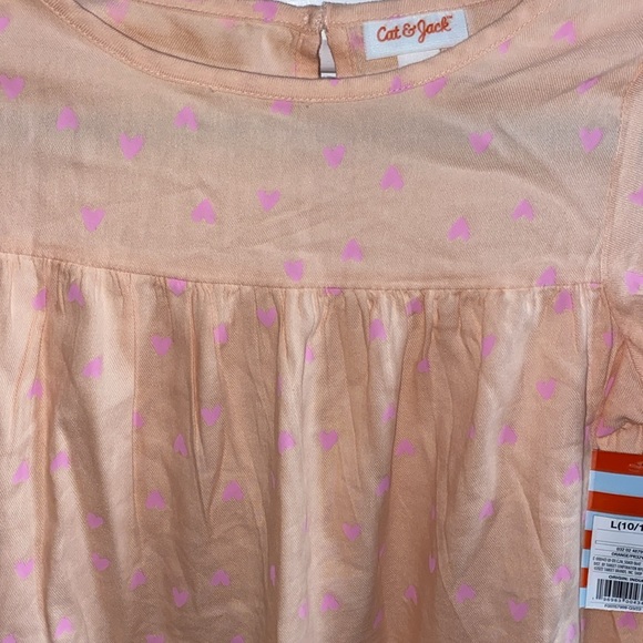 Cat & Jack Girls Short Sleeve Top NWT - Picture 2 of 7